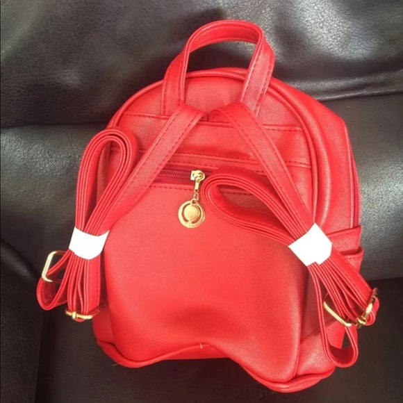 Mini red bow backpack. Brand new no tags - Picture 2 of 2